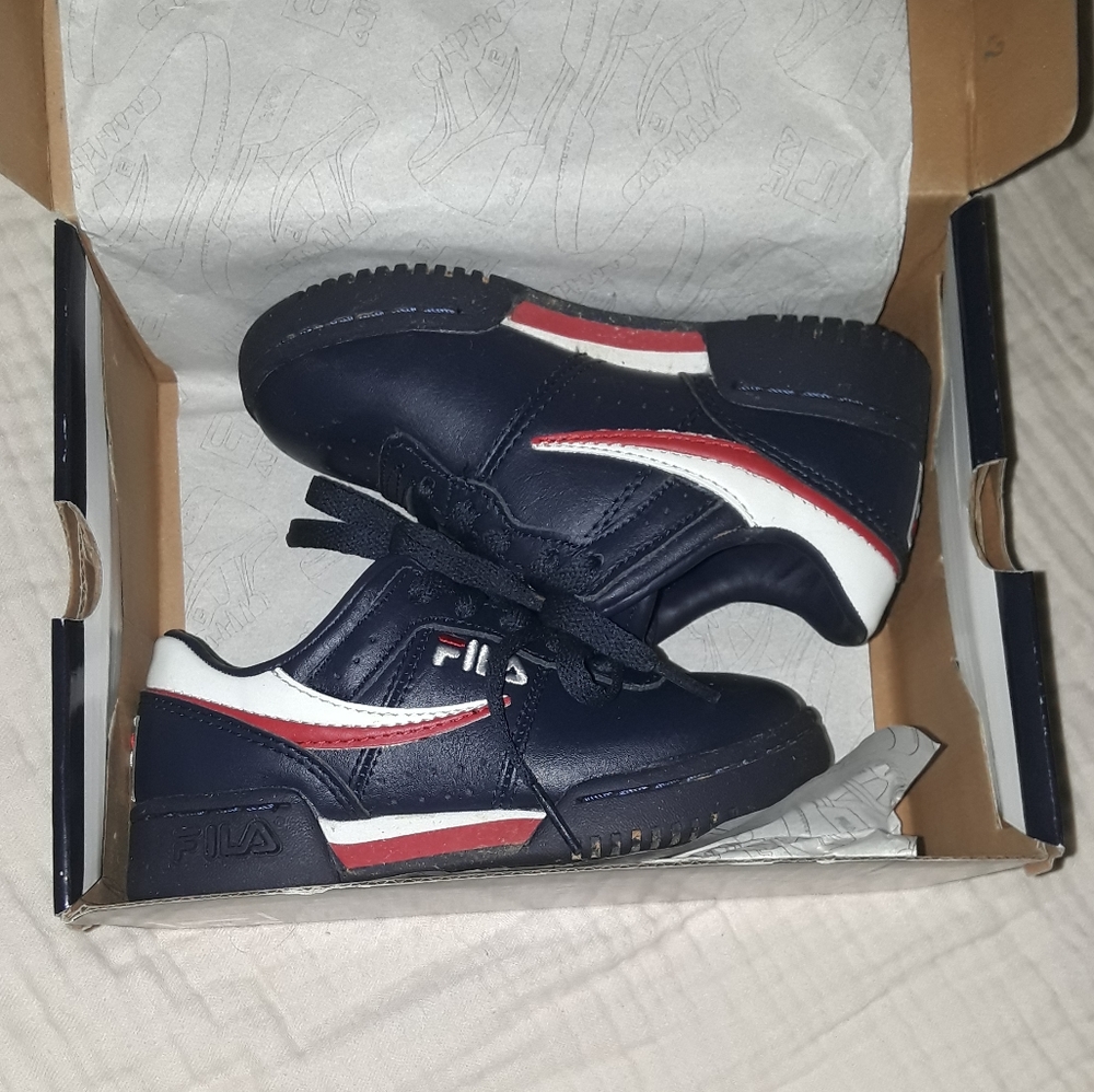 Fila Original Fitness kids sneakers in navy, size 11